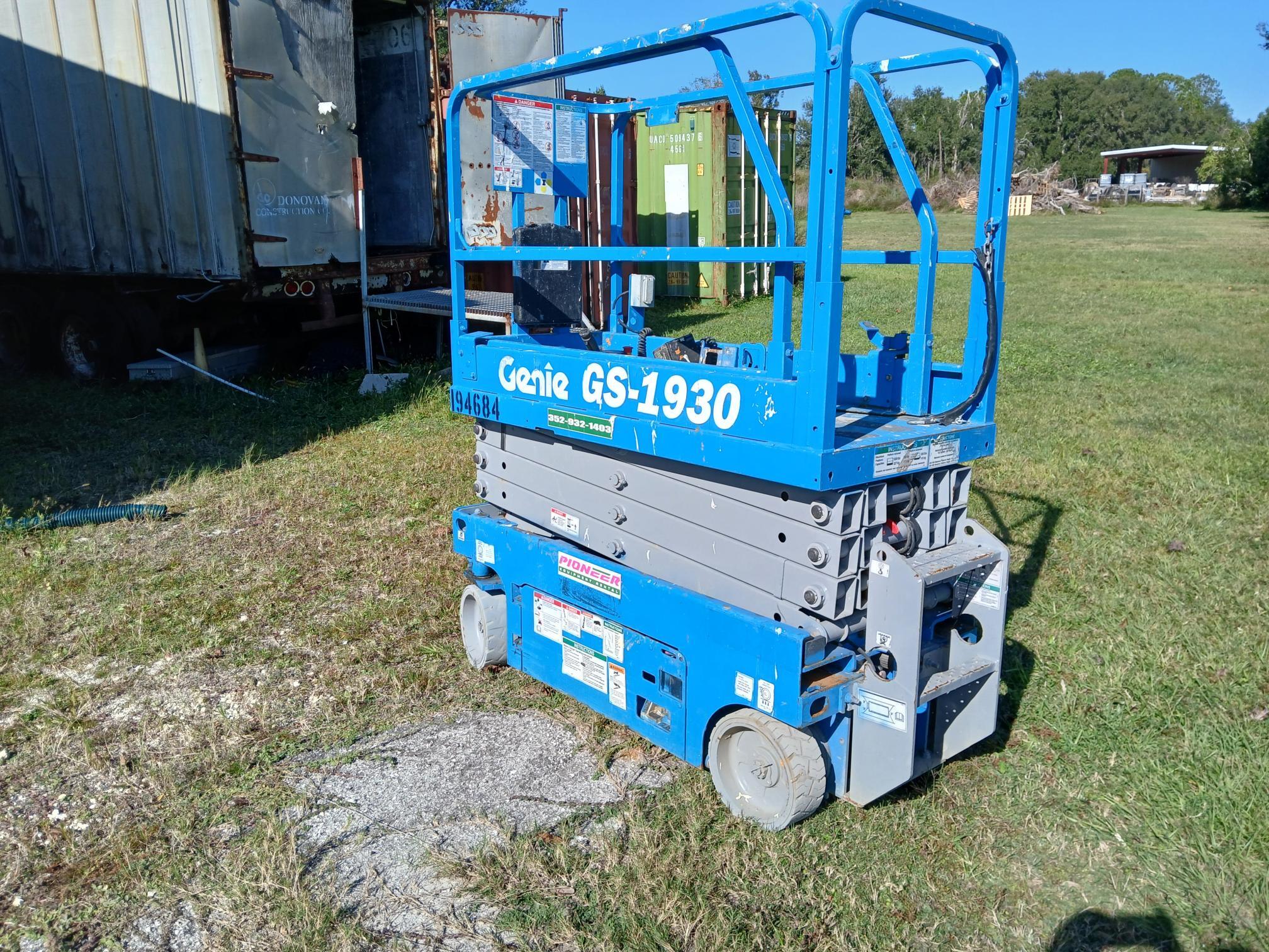2015 GENIE GS 1930 in Prairieville, FL