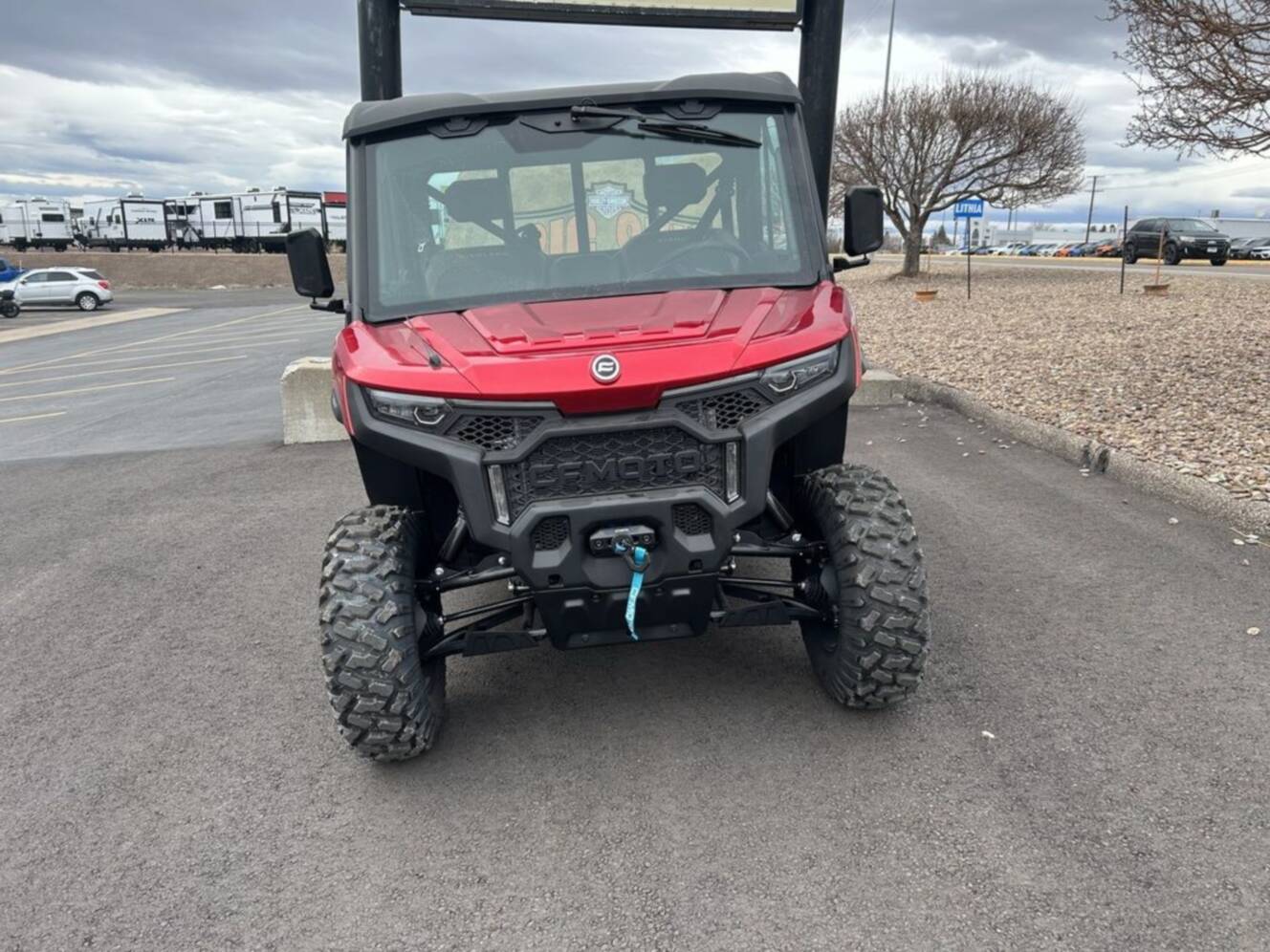 A photo of this 2026 CFMOTO UFORCE U10 Pro Highland