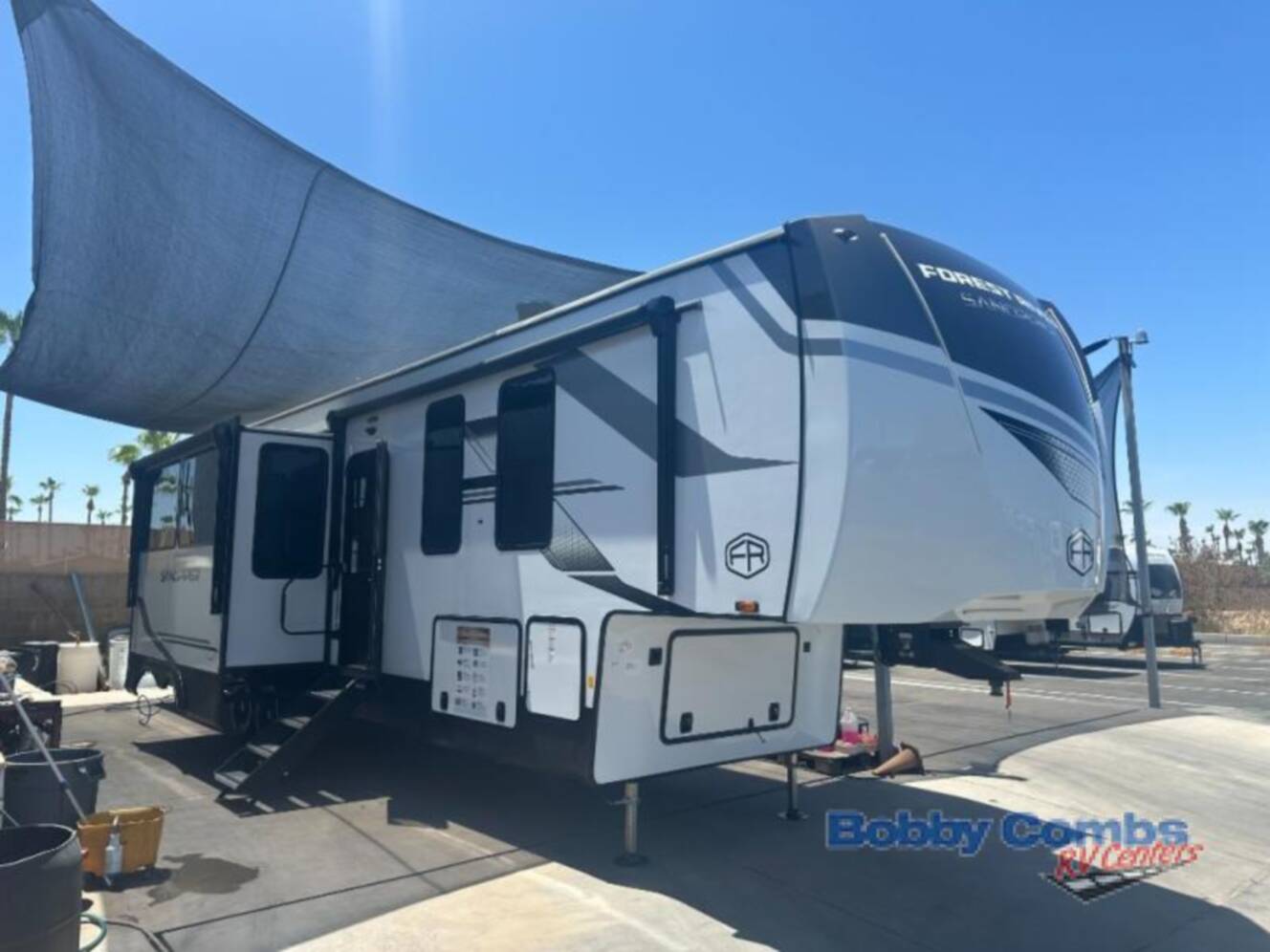 A photo of this 2026 Forest River Rv Sandpiper 4002FB