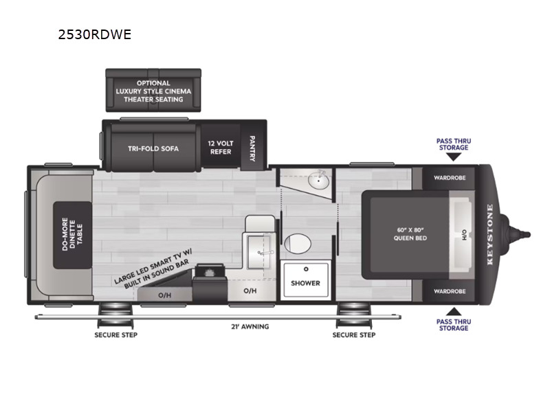 2026 Keystone Rv Bullet Crossfire 2530RDWE in mesa AZ