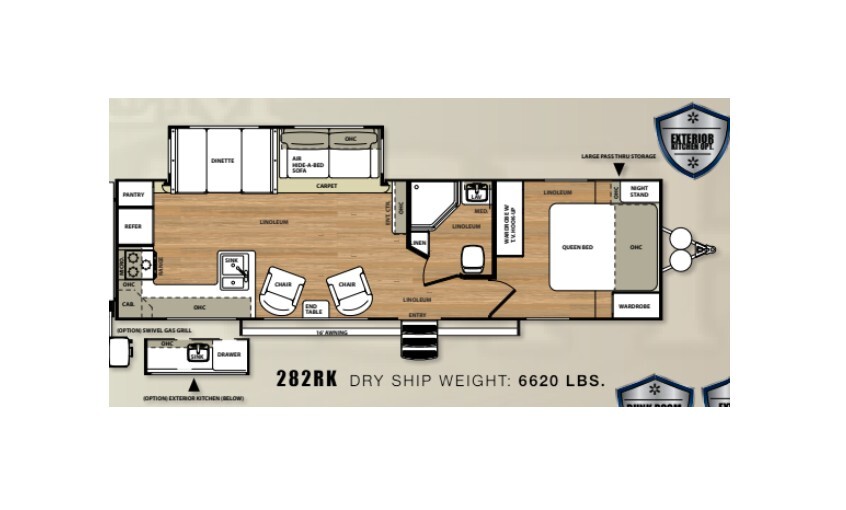 2014 Forest River Hemisphere Lite 282RK in south wisconsin rapids WI