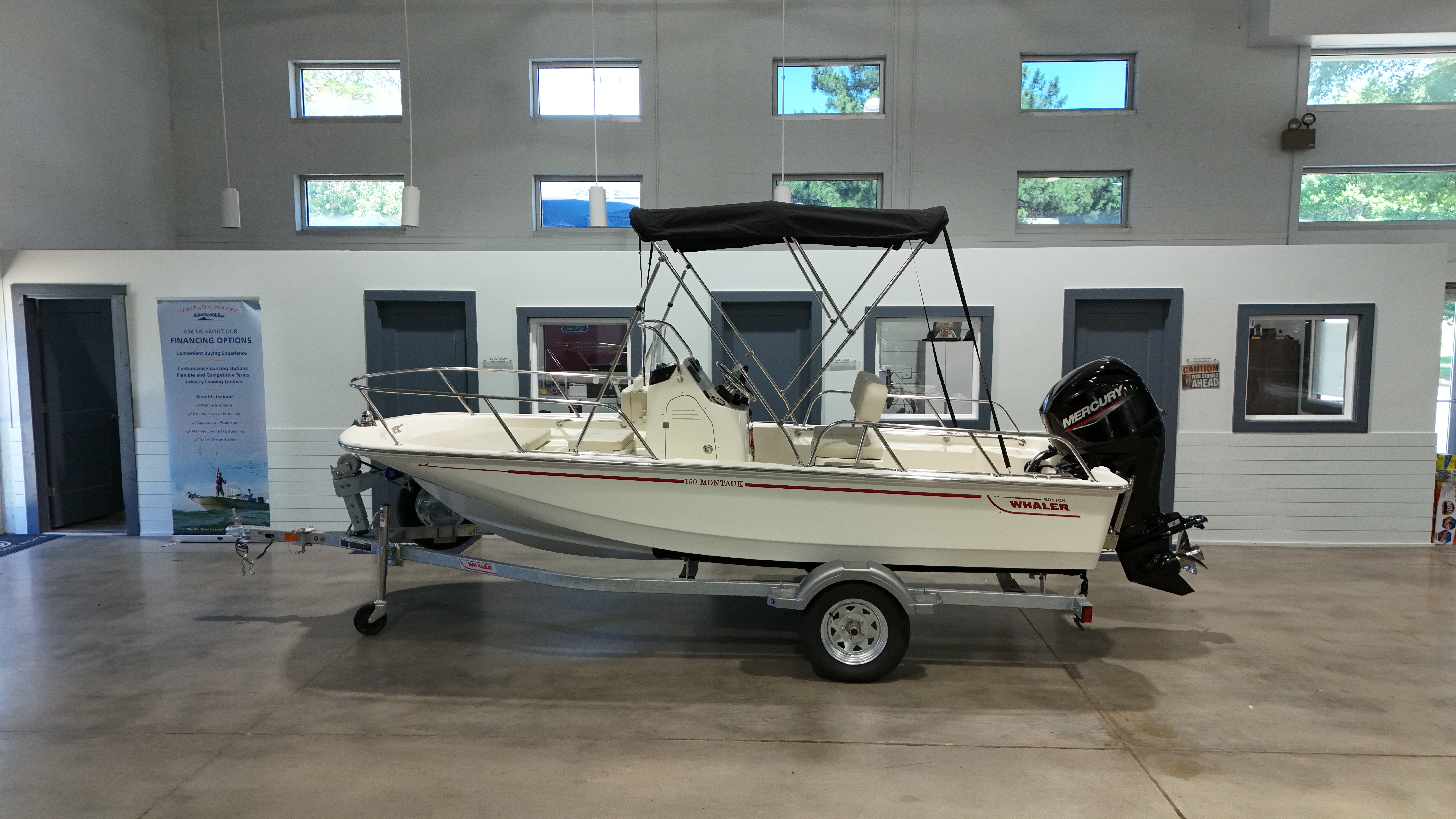 2027 Boston Whaler 150 Montauk in cornelius NC