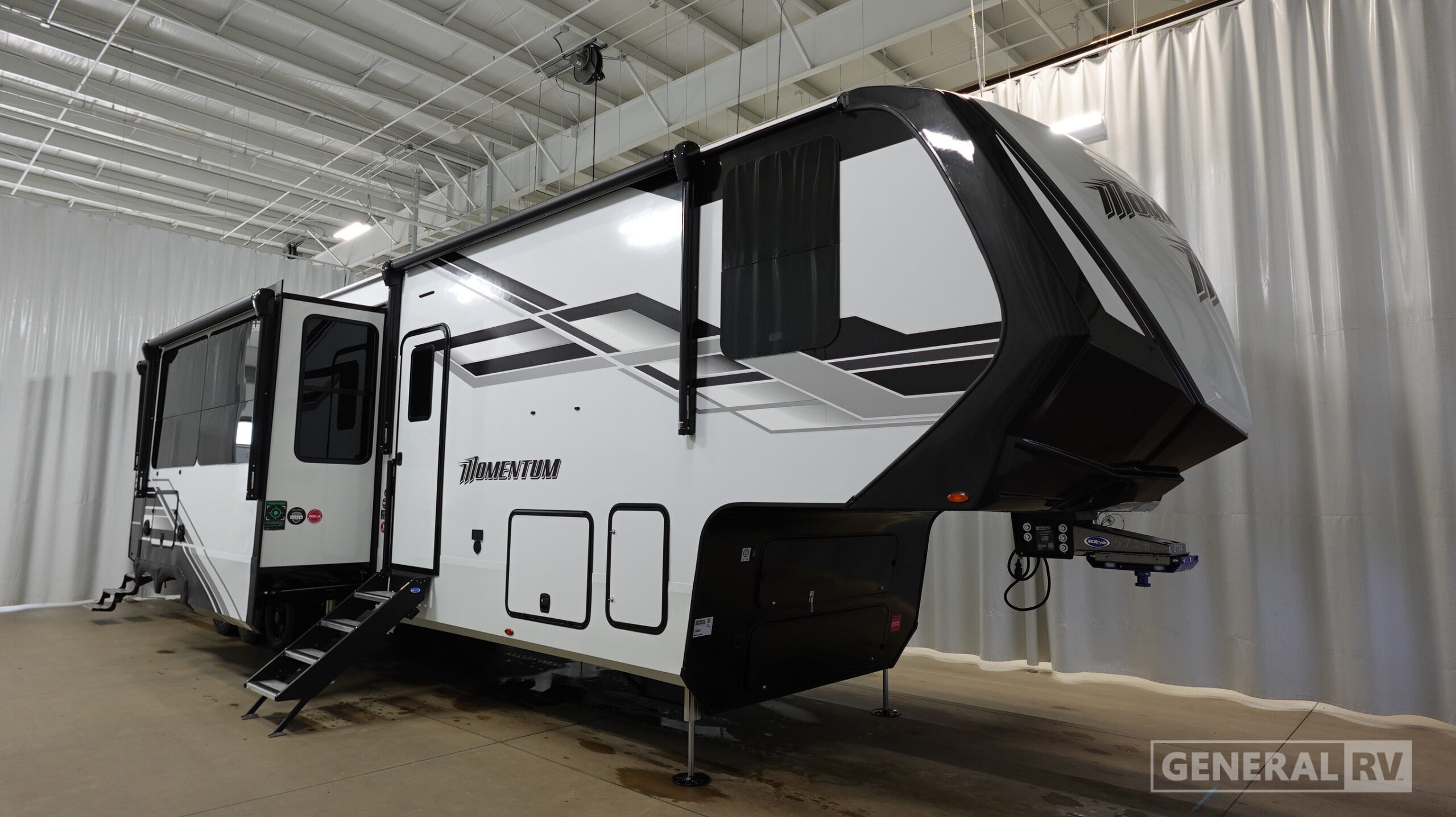2026 Grand Design MOMENTUM 395MT Fifth Wheel Toy Hauler RV