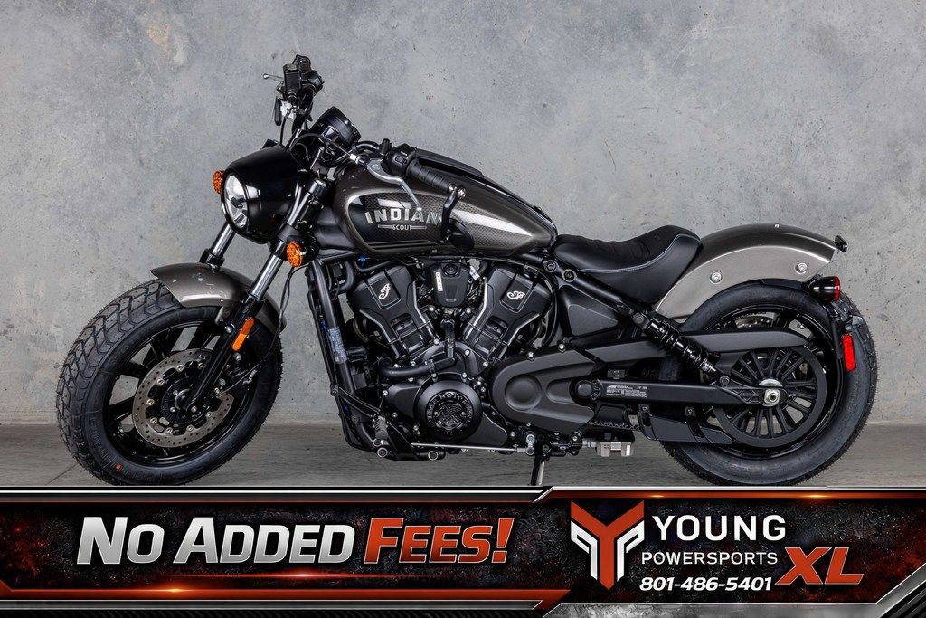 2026 Indian Scout Bobber Limited +Tech Heavy Metal Smoke BASE in Centerville, UT