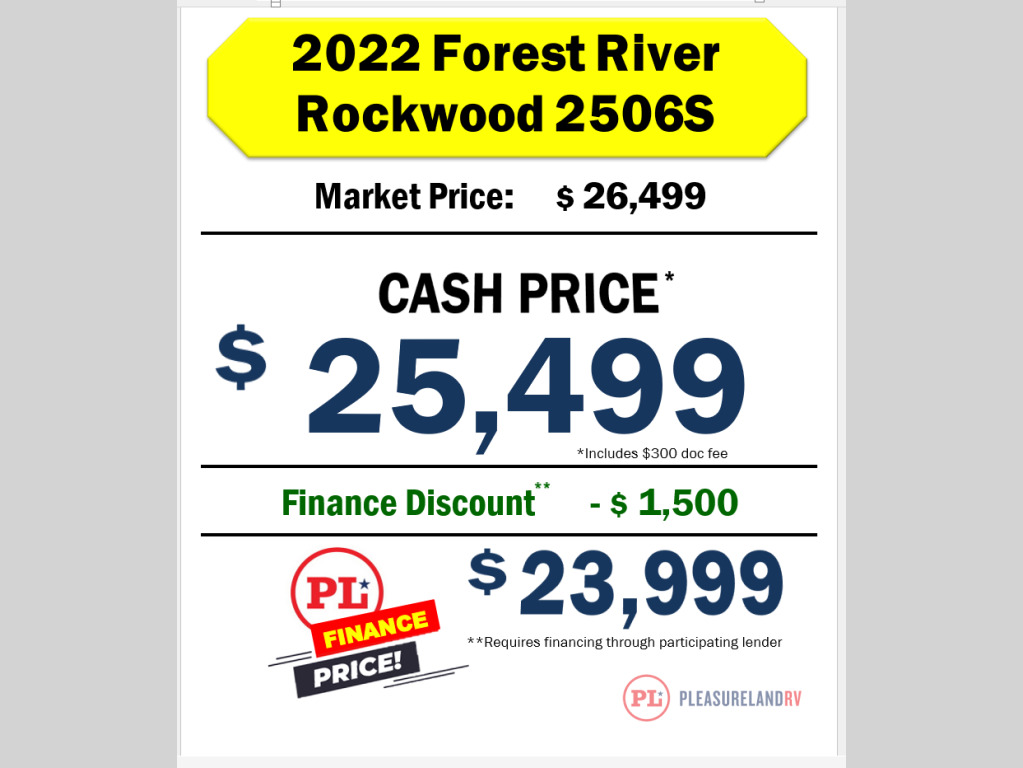2022 Forest River Rv Rockwood Mini Lite 2506S in brainerd MN