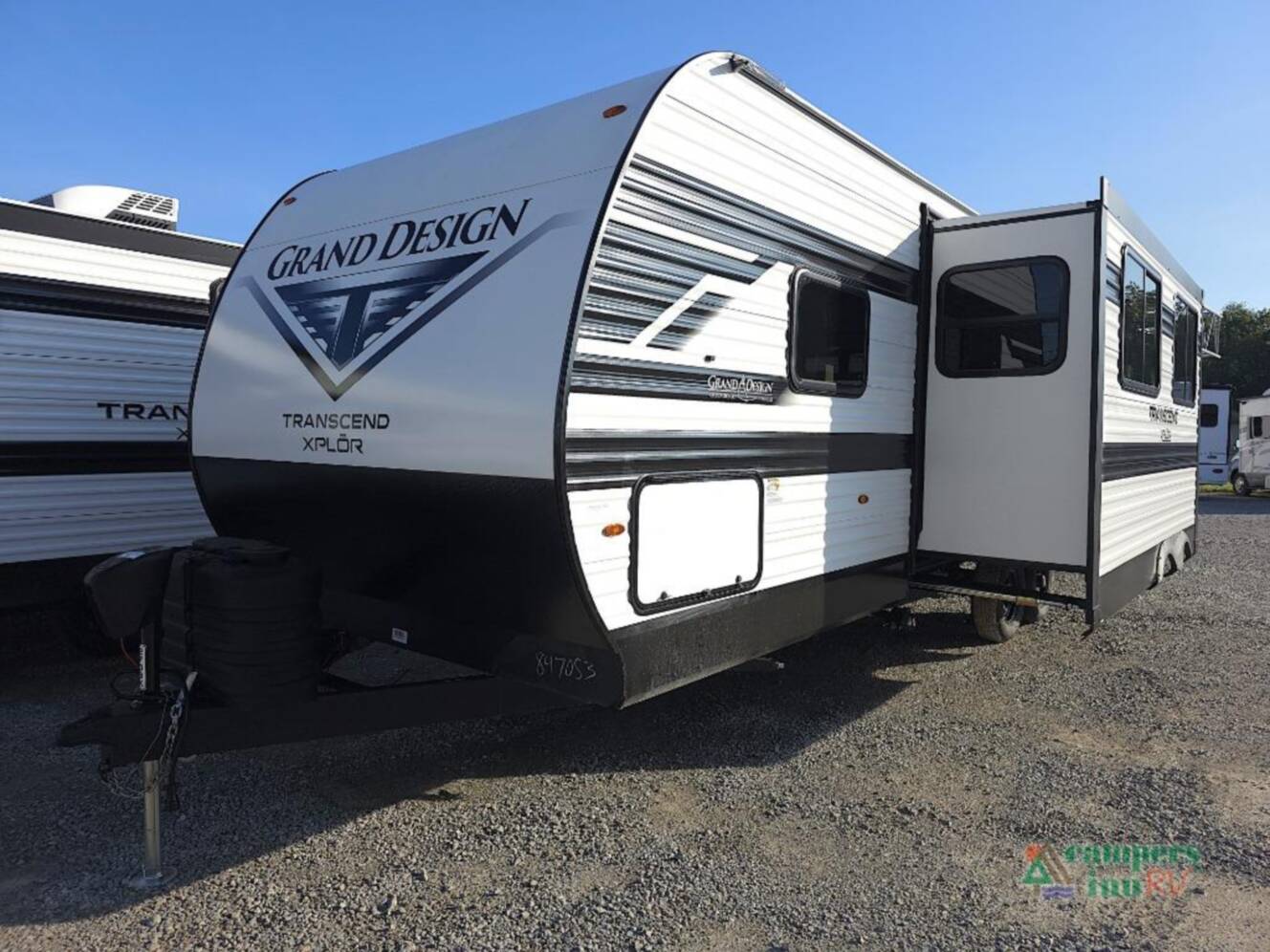 A photo of this 2027 Grand Design Transcend Xplor 27DBX