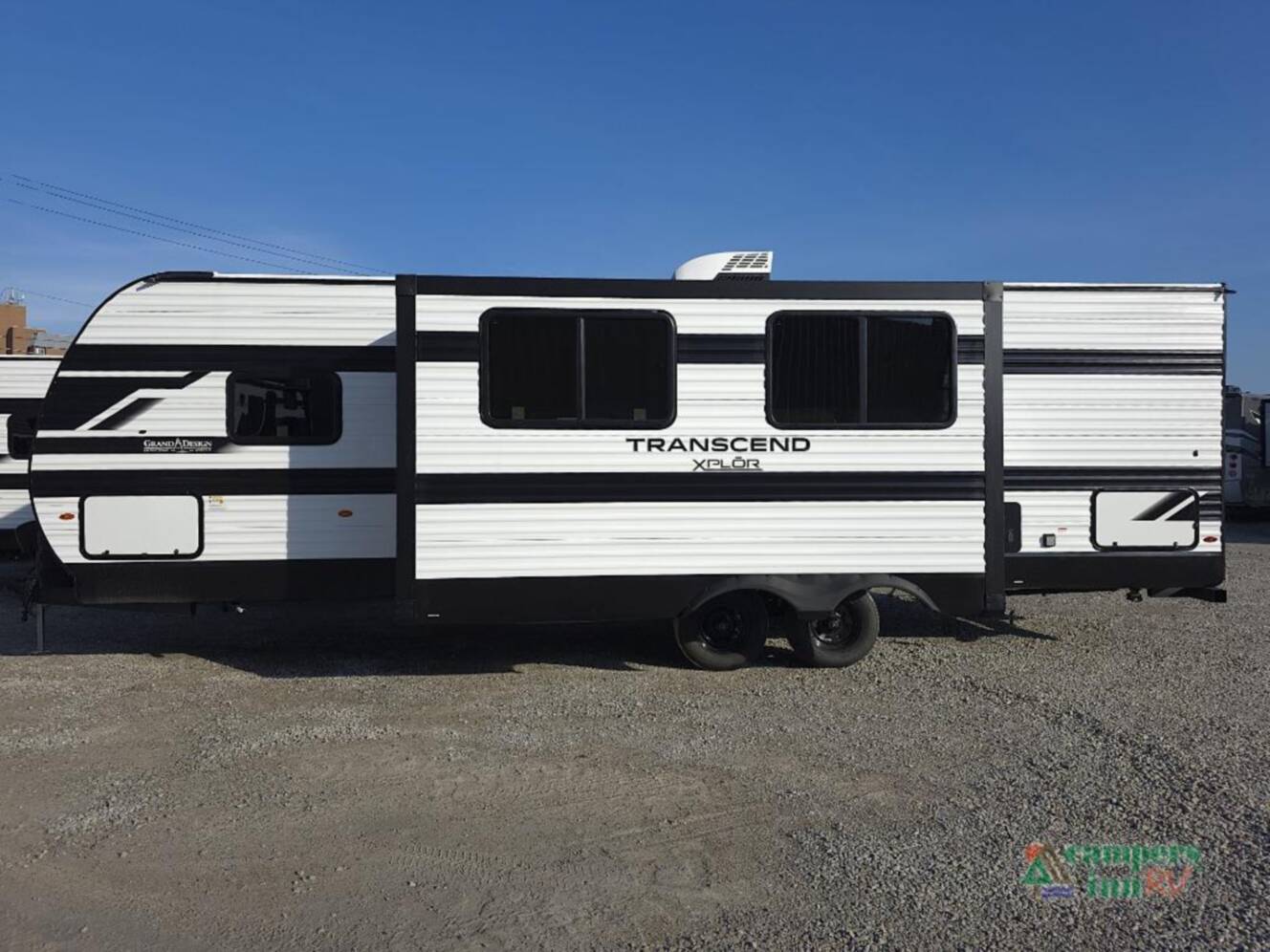 A photo of this 2027 Grand Design Transcend Xplor 27DBX