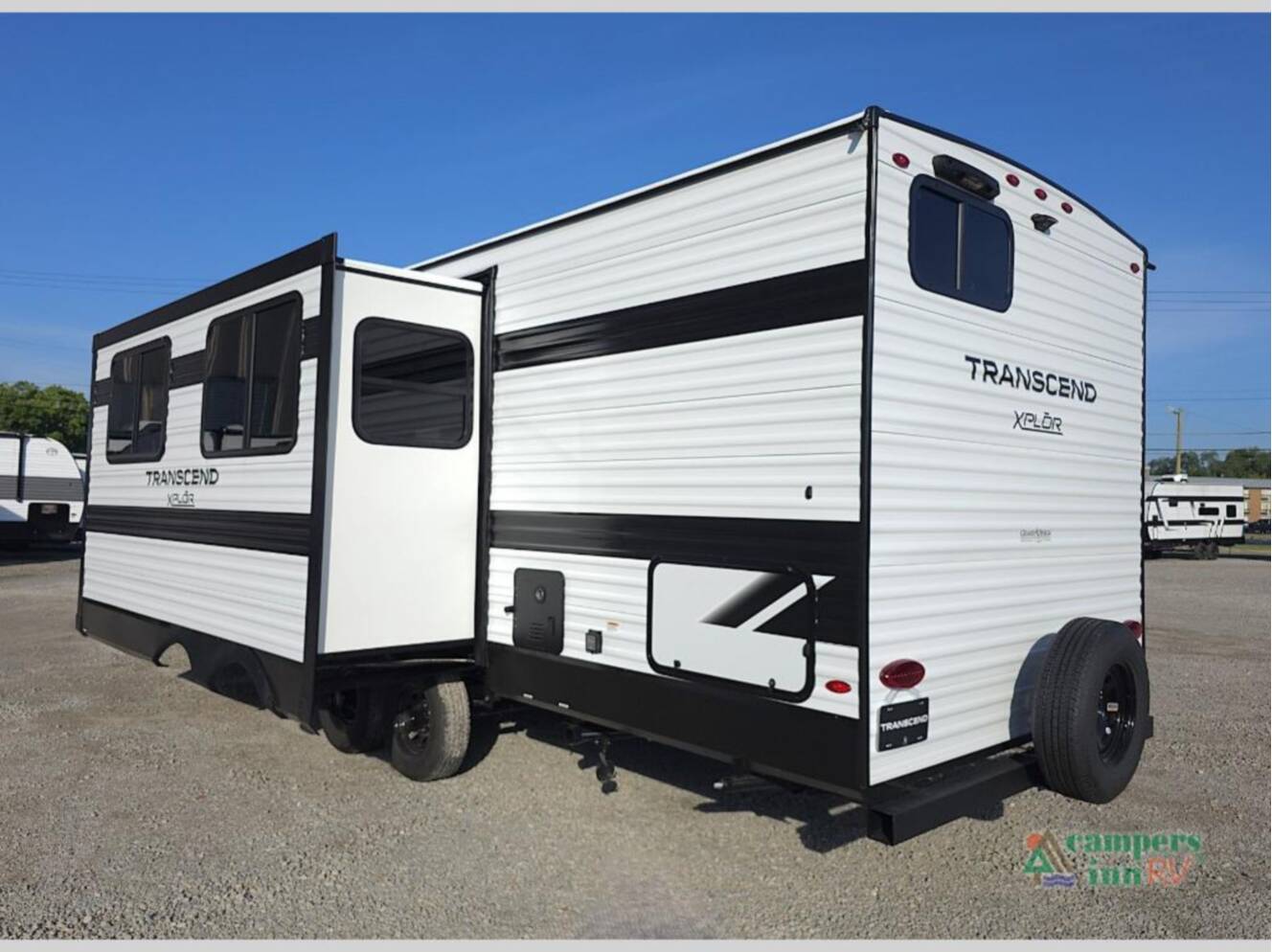 A photo of this 2027 Grand Design Transcend Xplor 27DBX