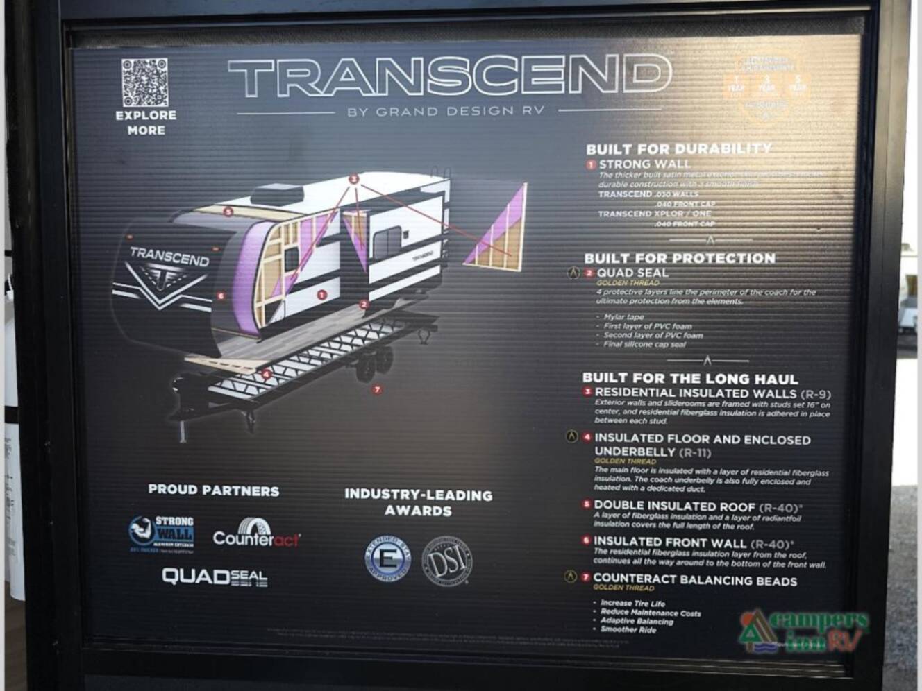 A photo of this 2027 Grand Design Transcend Xplor 27DBX
