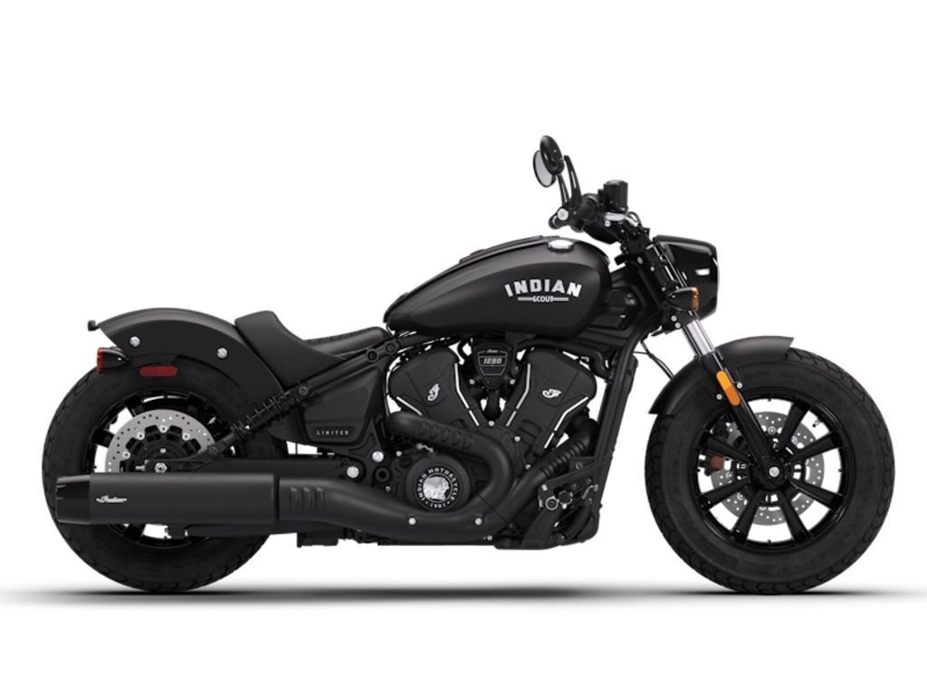 2026 Indian Motorcycle® Scout® Bobber Limited +Tech Black Smoke BOBBER in St. Charles, MO