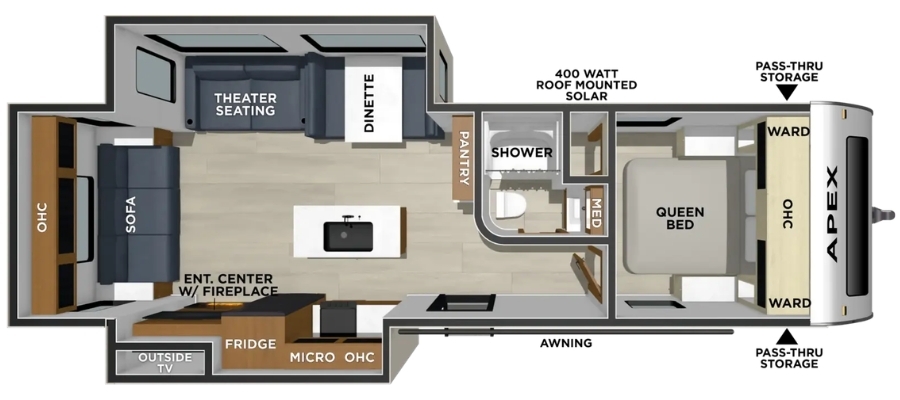2027 Coachmen Apex Ultra Lite 293RLDS in delaware OH
