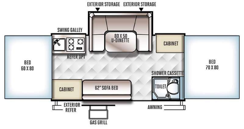 2016 Forest River Rv Rockwood Premier 2716G in irwin PA