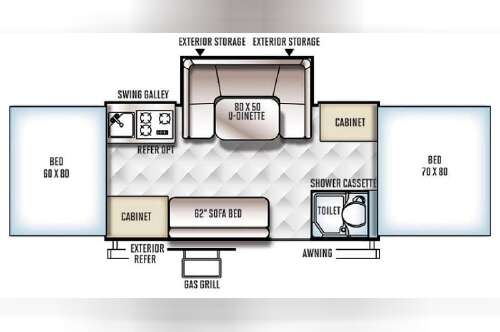 2016 Forest River Rv Rockwood Premier 2716G in irwin PA