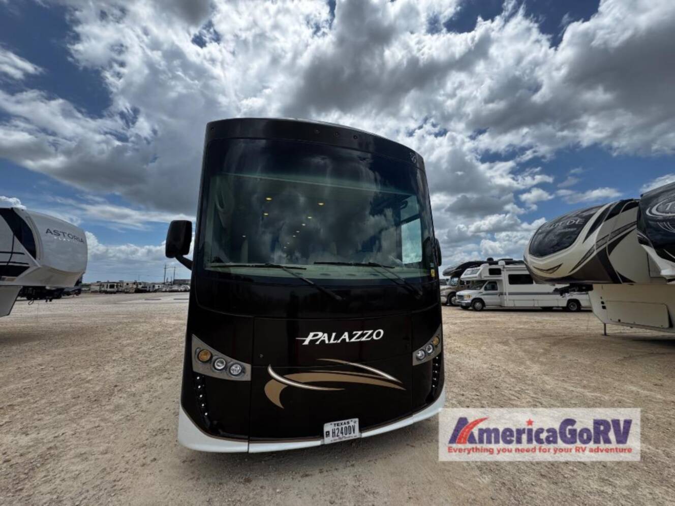 A photo of this 2016 Thor Motor Coach Palazzo 33.2
