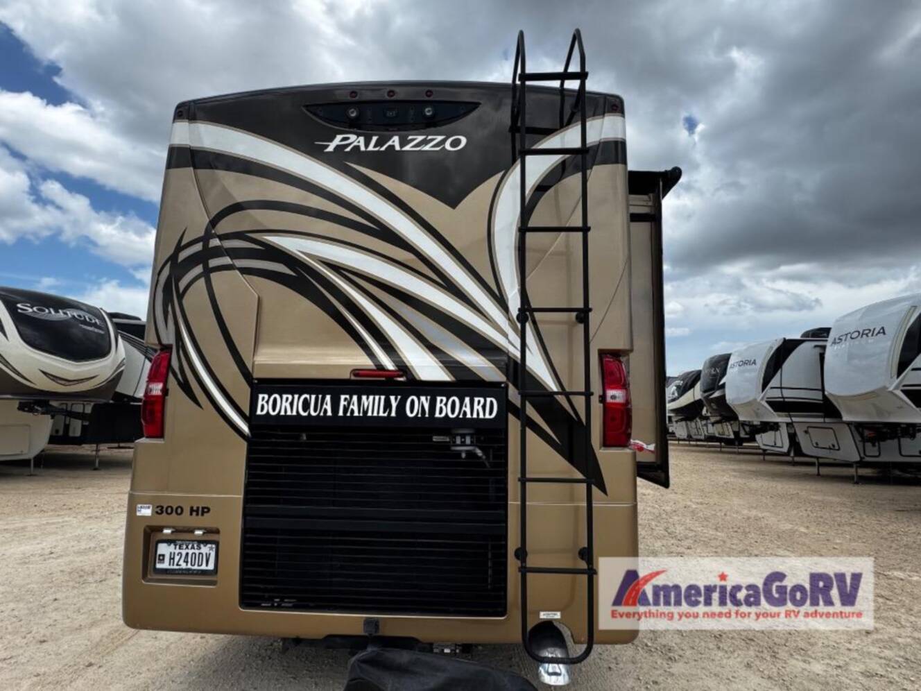 A photo of this 2016 Thor Motor Coach Palazzo 33.2