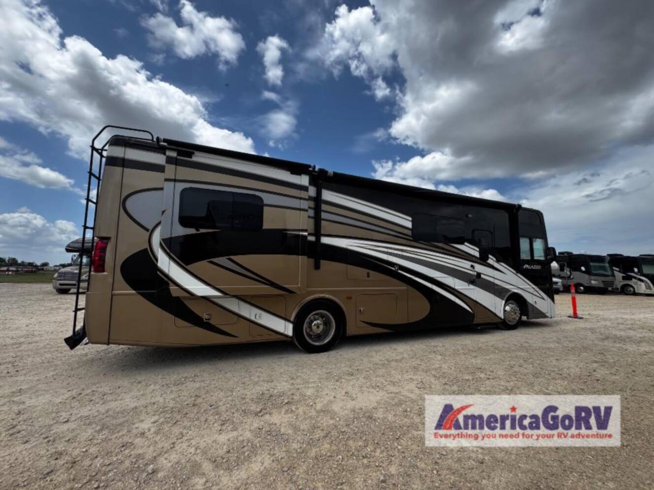 A photo of this 2016 Thor Motor Coach Palazzo 33.2