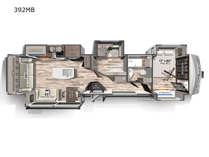 2021 Palomino River Ranch 392MB in inez TX