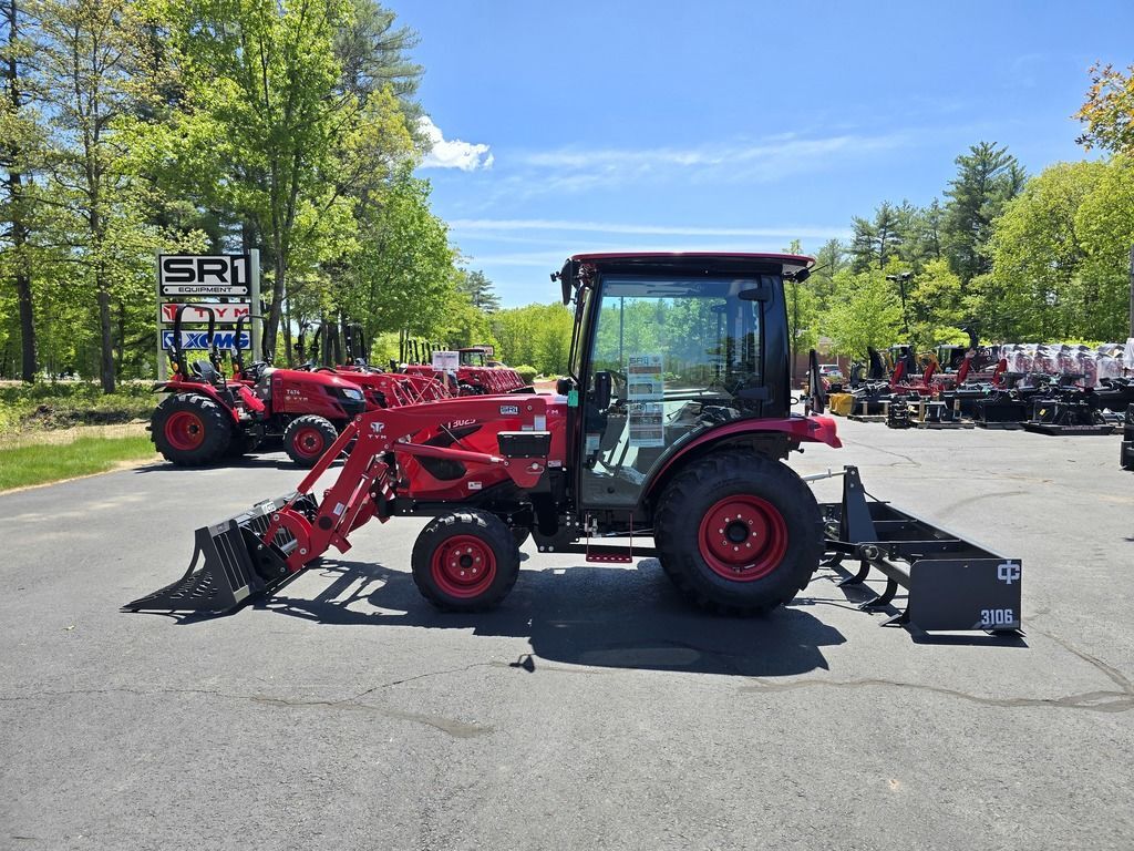 2025 TYM T3025CH Hydrostatic Tractor with HVAC Cab, Loader and 2 in Loudon, NH