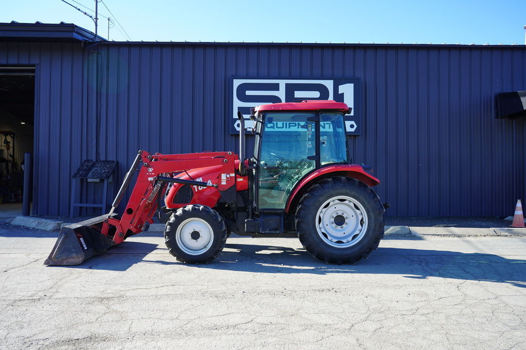 2019 TYM T654C w/ 67 HP, Cab, Front end loader in Orono, ME