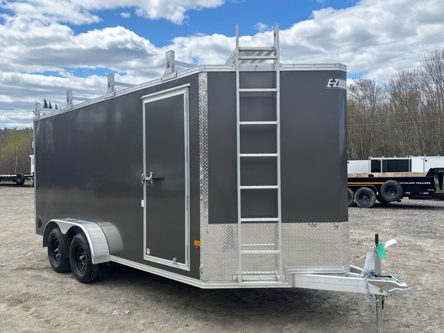 2026 E-Z HAULER 7X16 7K Aluminum Enclosed Cargo Trailer W/Ultimate in Manchester, ME