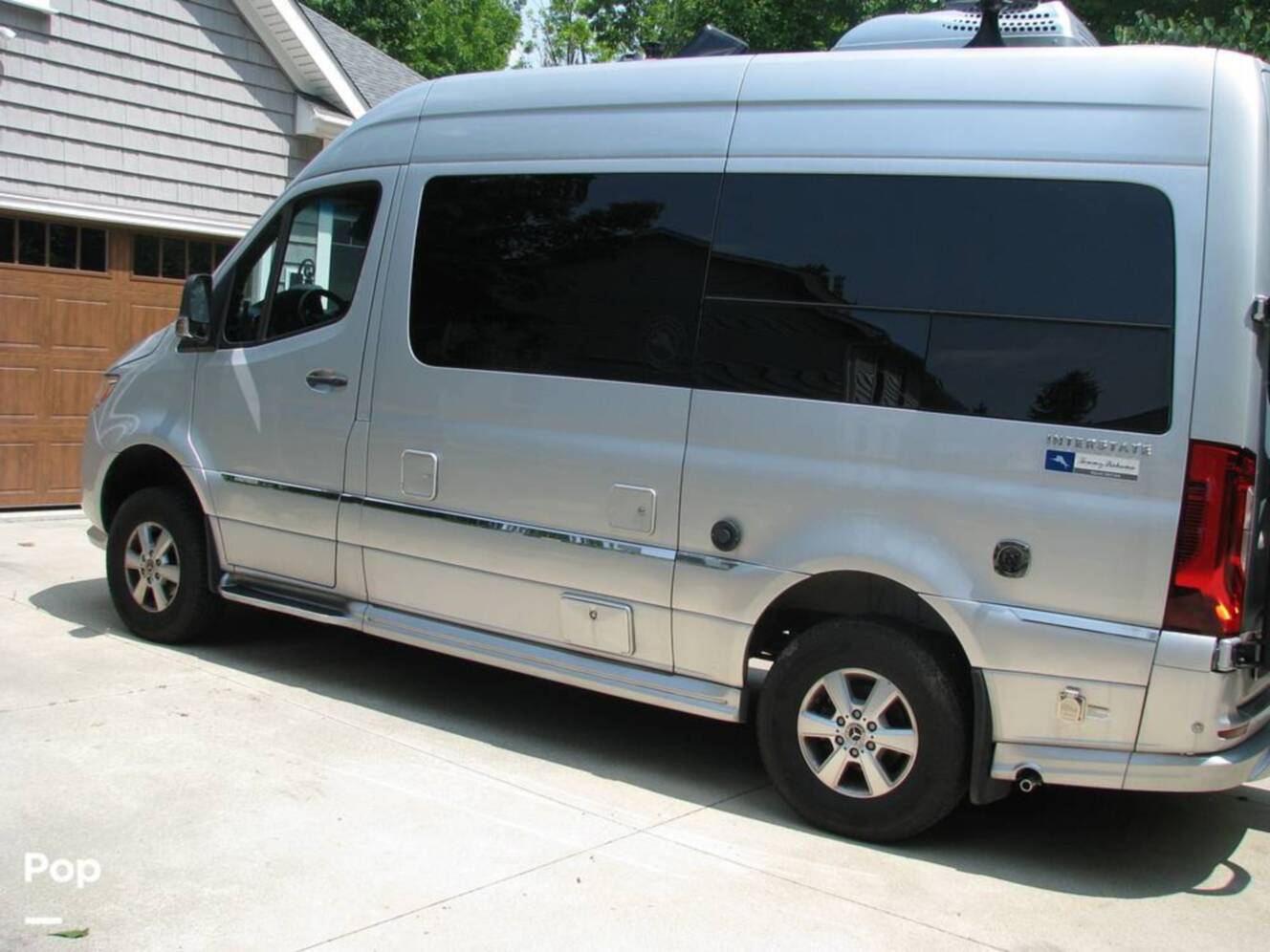 A photo of this 2022 Airstream Interstate 19 Tommy Bahama 4x4