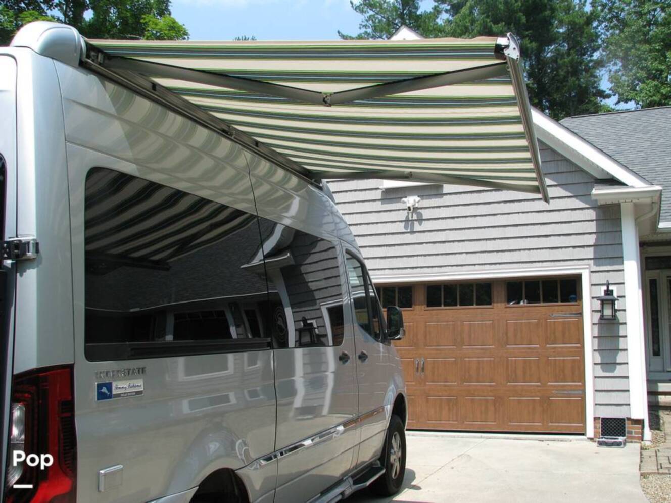 A photo of this 2022 Airstream Interstate 19 Tommy Bahama 4x4