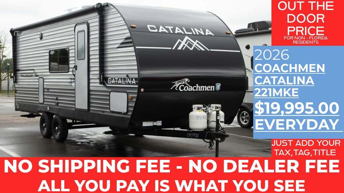 2026 Coachmen Catalina Summit Series 8 221MKE in panama city FL
