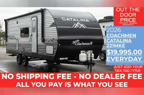 2026 Coachmen Catalina Summit Series 8 221MKE in panama city FL