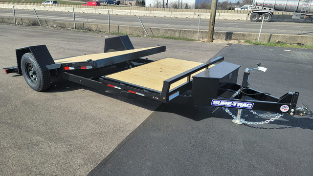 2026 Sure-Trac 6.5'X12'+4' 7.8K Tilt Equipment Trailer in Delphos, OH