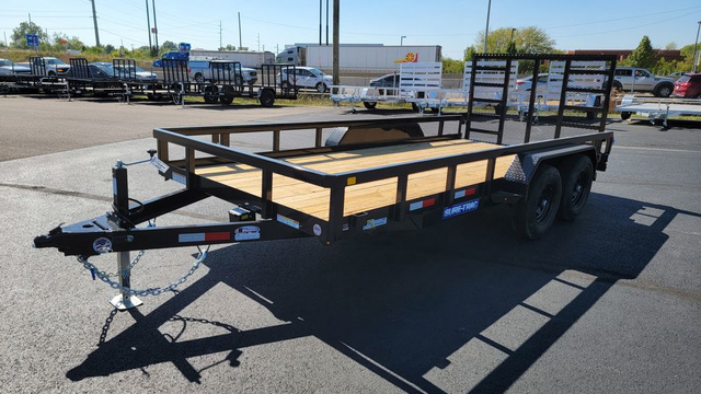 2026 Sure-Trac 7'X16' 10K Tube Top Utility Trailer in Delphos, ME
