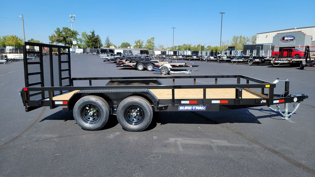 2026 Sure-Trac 7'X16' 10K Tube Top Utility Trailer in Delphos, ME