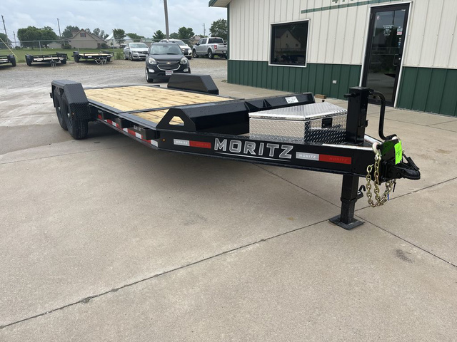 2026 Moritz International 7'X16'+4' GT 14K Tilt Equipment Trailer in Delphos, OH