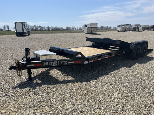 2026 Moritz International 7'x16'+6' GT 16K Tilt Equipment Trailer/Spare in Delphos, OH