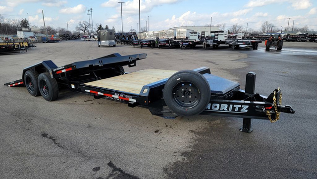 2026 Moritz International 7'X16'+6' 22.9K / Spare / Hyd. Jack / Pallet Forks in Delphos, OH