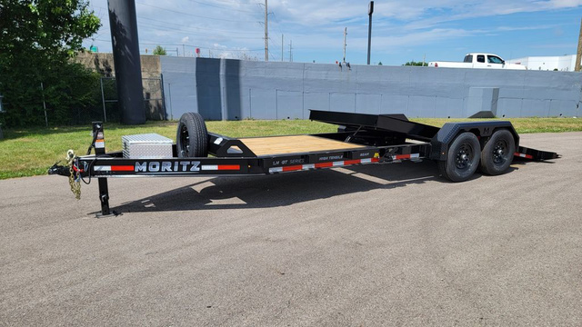 2026 Moritz International 7'X16'+6' 14K Tilt / Spare / Equipment Trailer in Delphos, OH