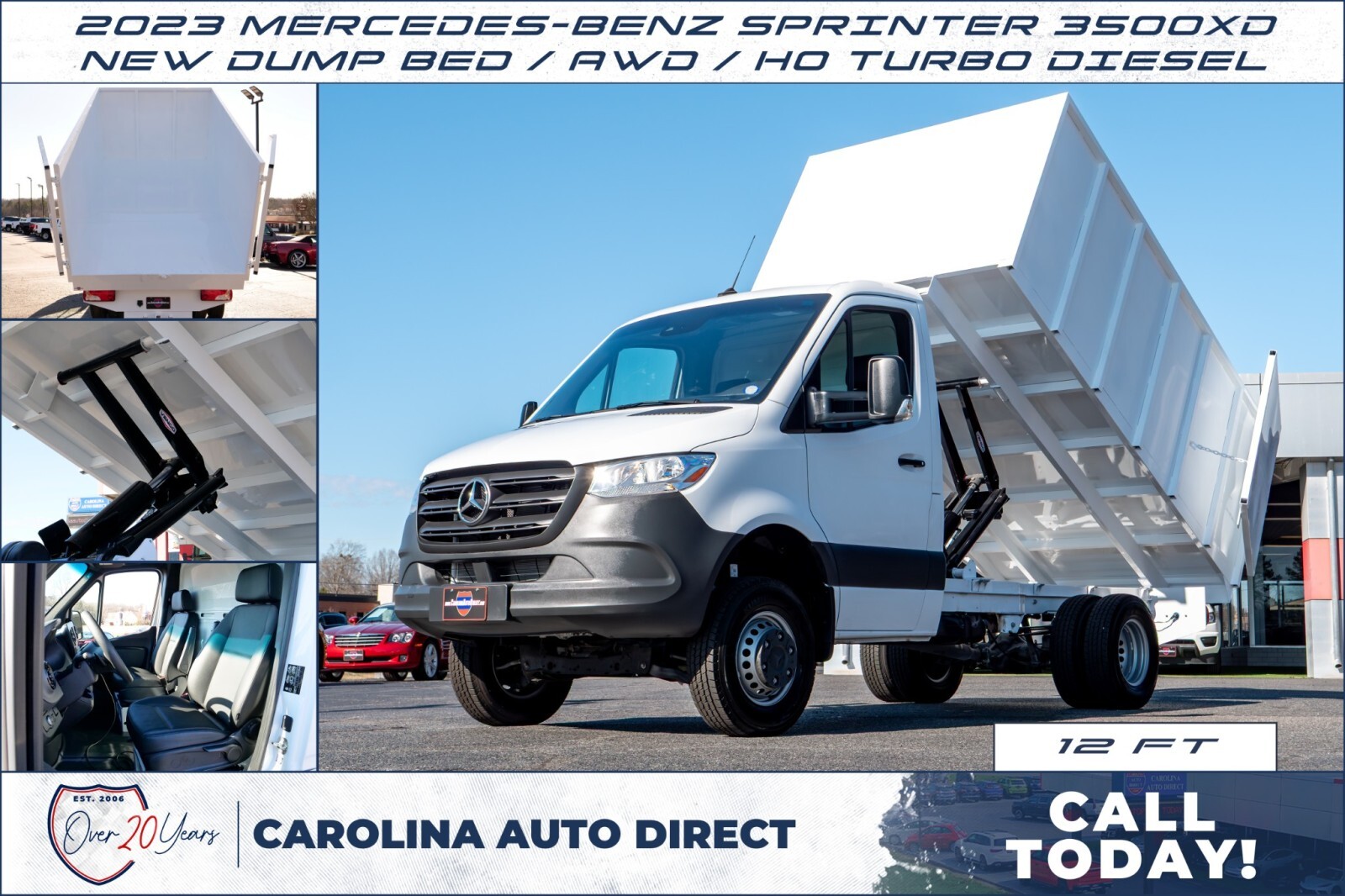 2023 MERCEDES-BENZ SPRINTER 3500 3500 in Lincolnton, NC