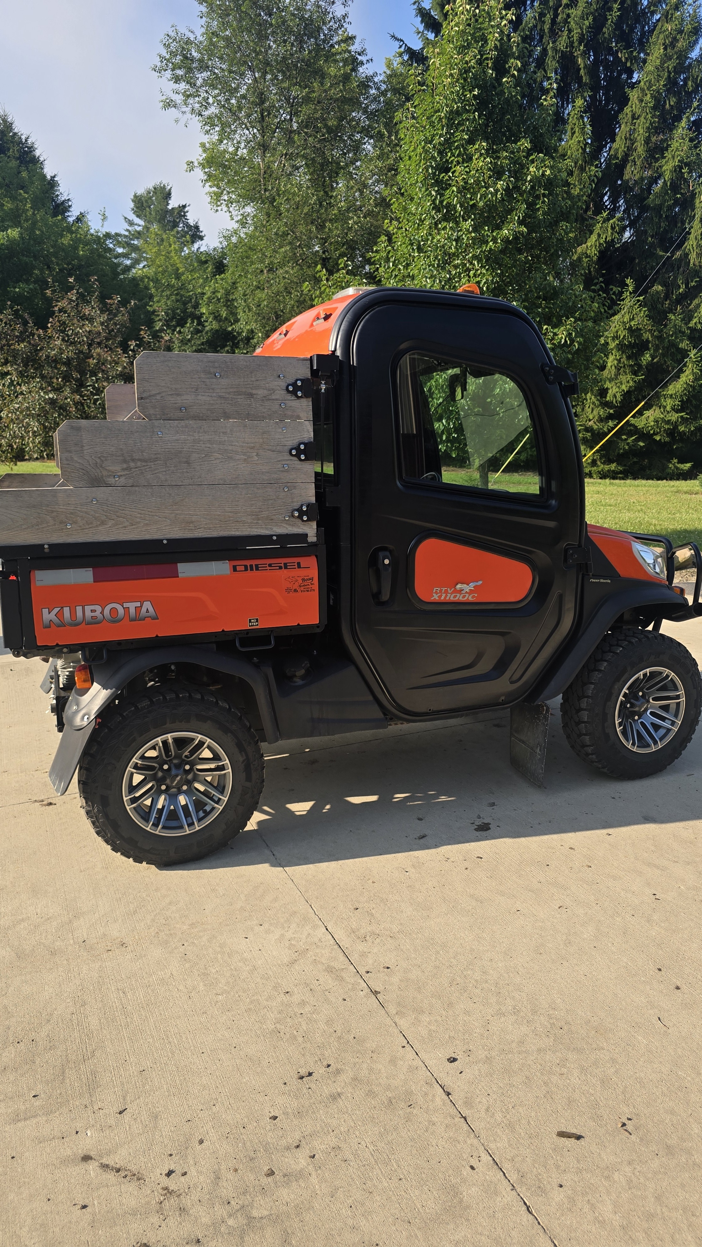 2019 Kubota RTV-X1100C ORANGE Recreation/Utility ATV