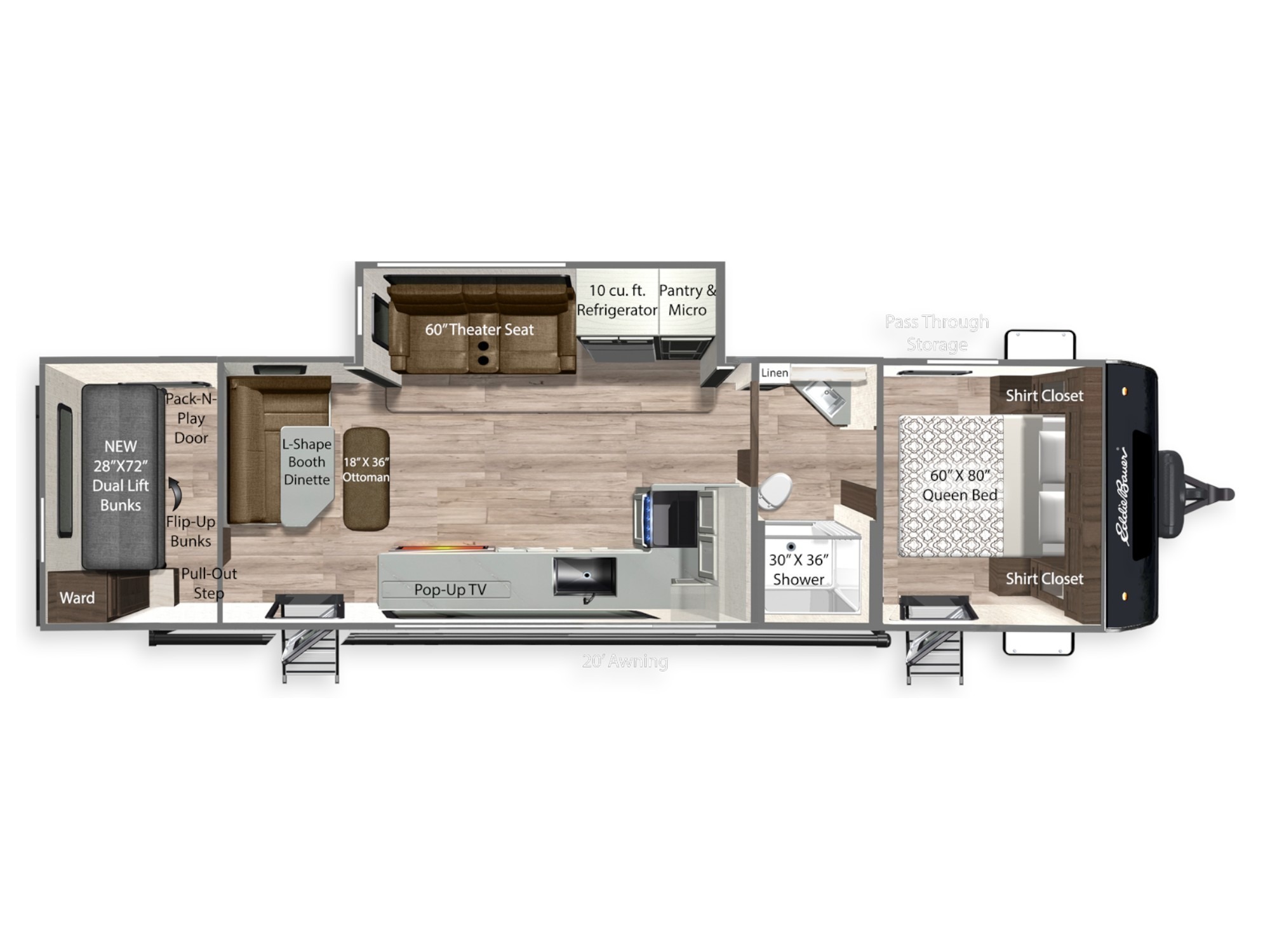 2026 Dutchmen EDDIE BAUER EXPEDITION 295BH in fort myers FL