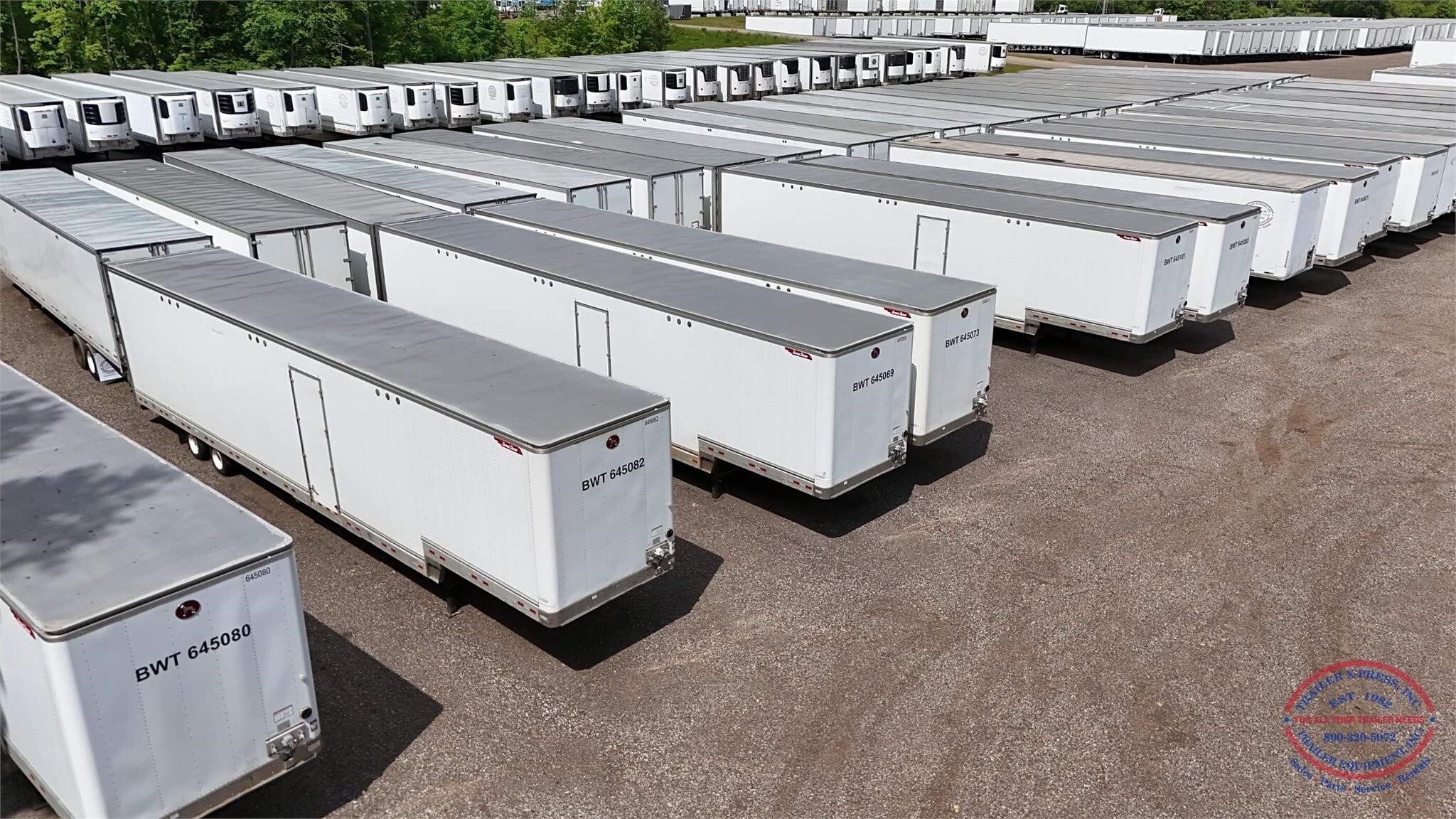 2016 GREAT DANE (14) 53FT DROP FRAME VANS- W/ SIDE DOOR- DOCK LIFT in Byron Center, MI