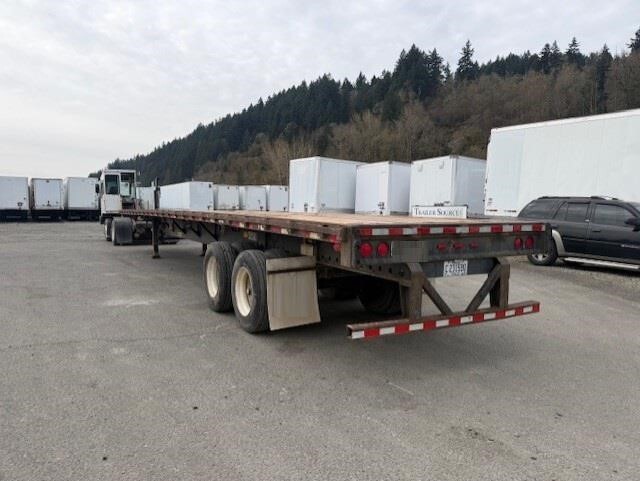 1998 WABASH 48'X102" STEEL SLIDER FLATBED in Orting, WA