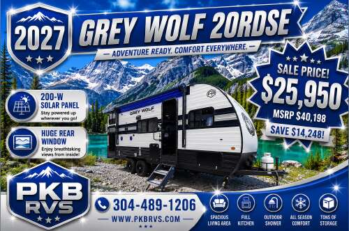 2027 Forest River CHEROKEE GREY WOLF 20RDSE in mineral wells WV