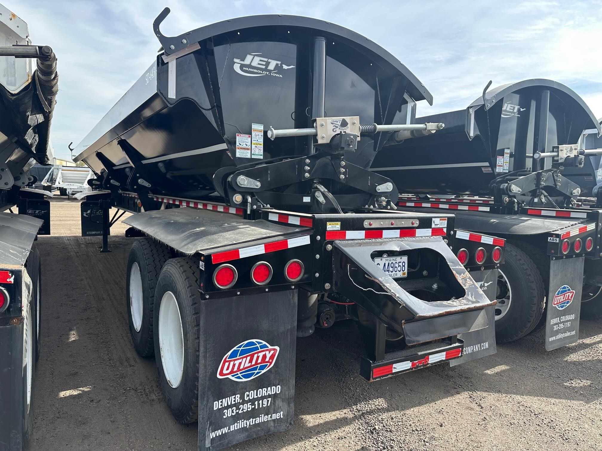 2025 JET 40' AIR RIDE SIDE DUMP, ELECTRIC TARP, PUSH BLOCK in Henderson, CO
