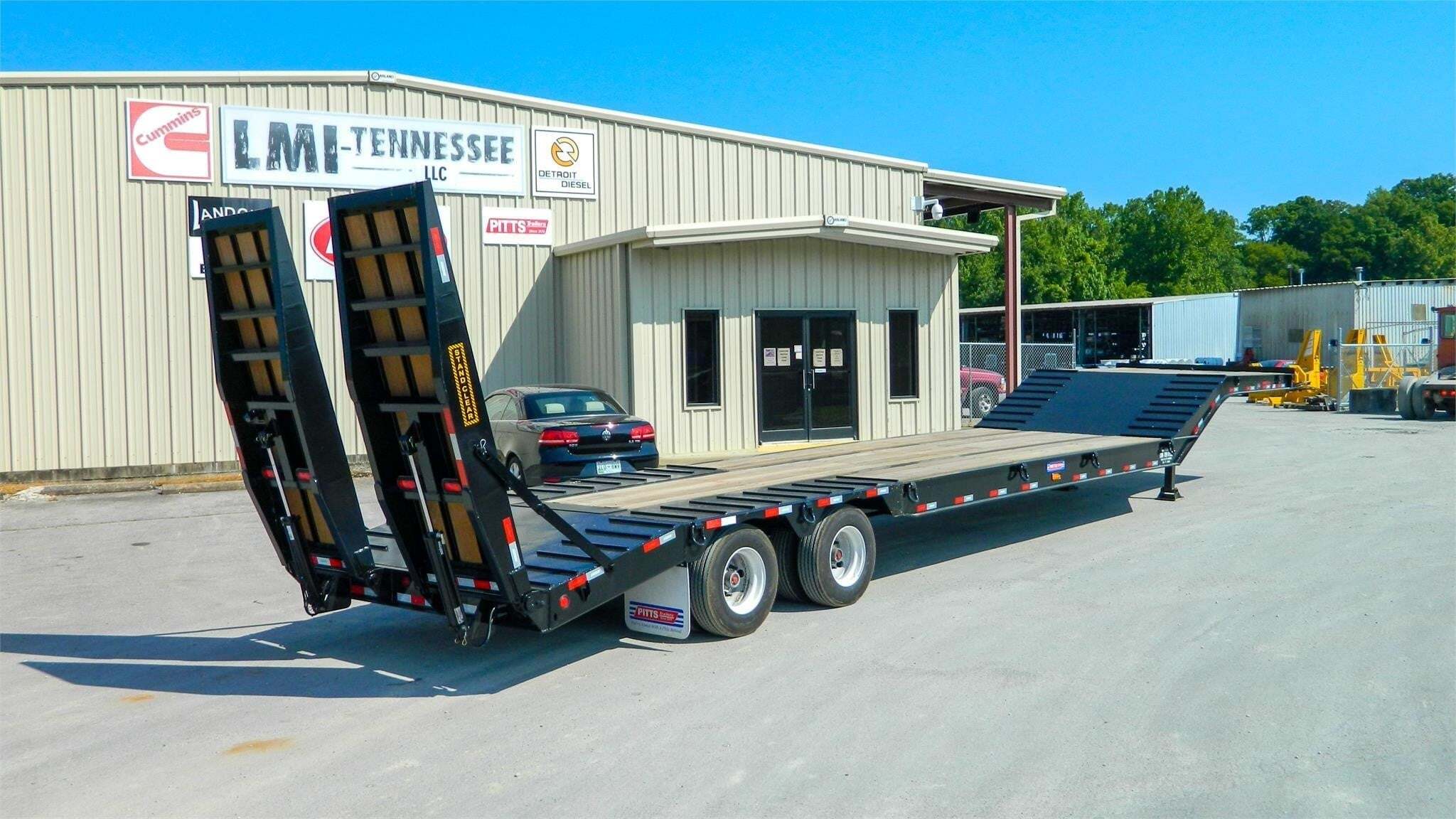 2026 PITTS TRAILER LB35-33CS HYDRAMPS in Waverly, TN