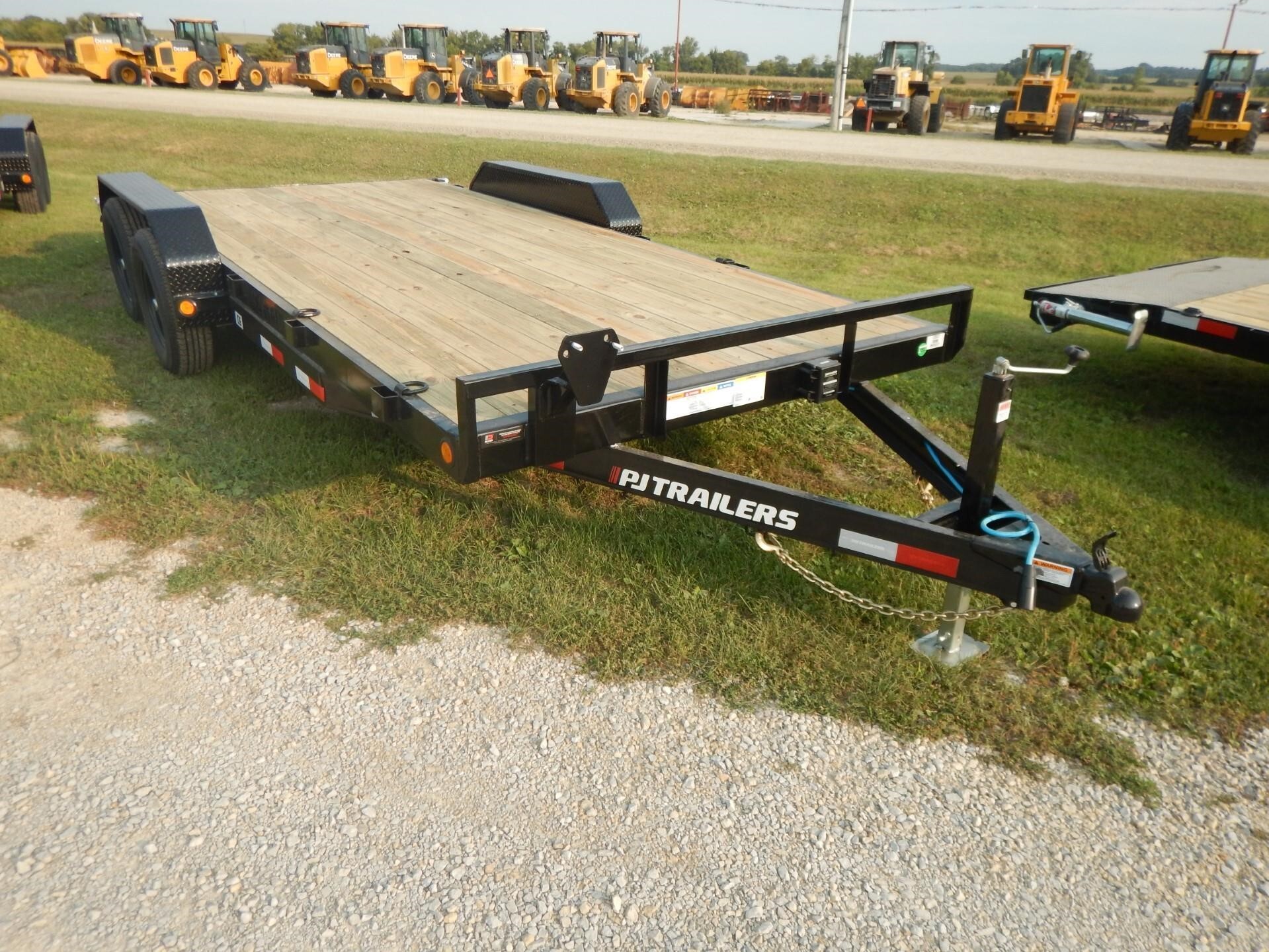 2023 PJ 18' X 5" CHANNEL EQUIPMENT HAULER W/ 2' DOVETAIL in Dover, MN