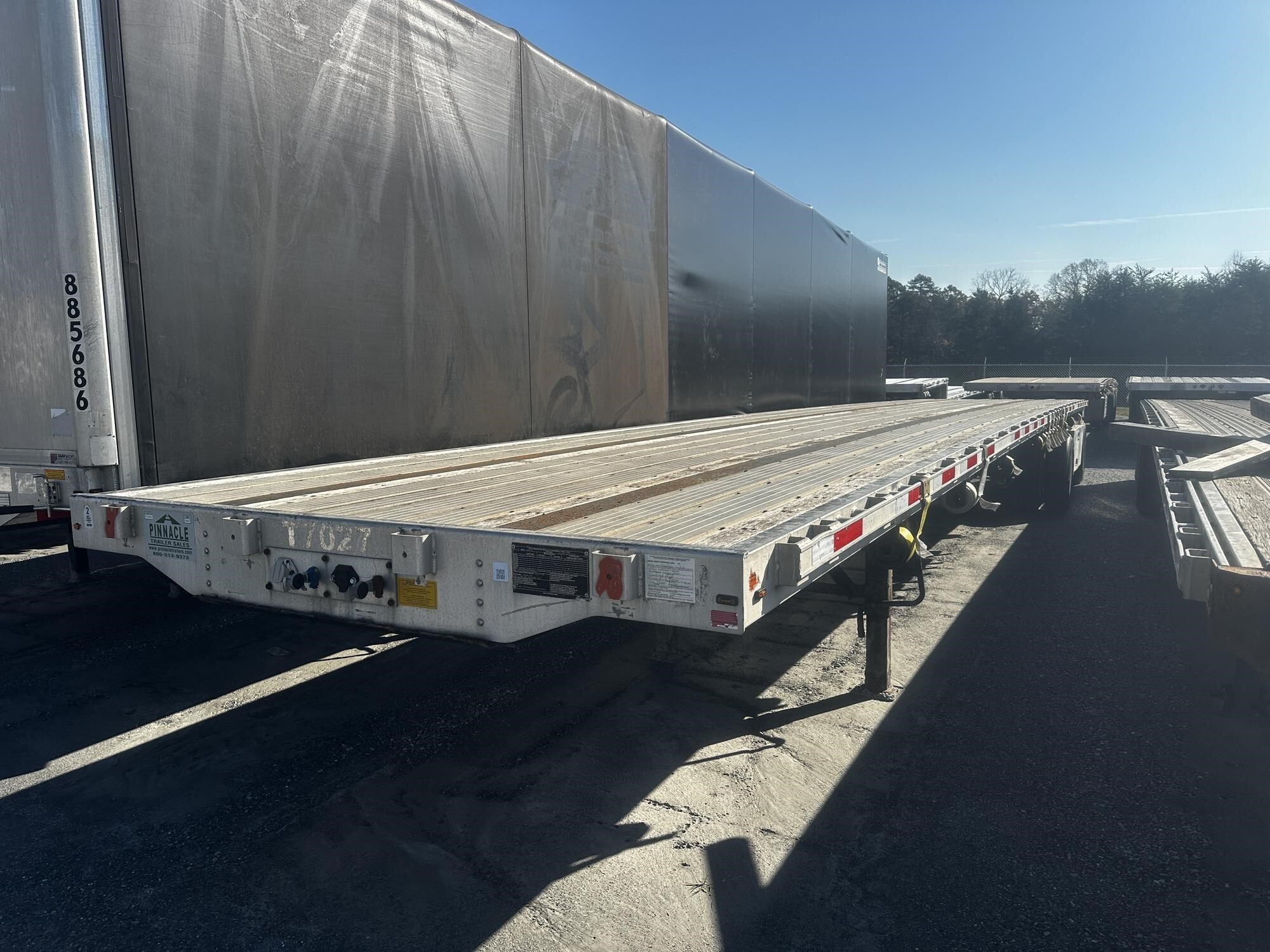 2017 TRANSCRAFT 48' X 102" X COMBO FLATBED in Rustburg, VA