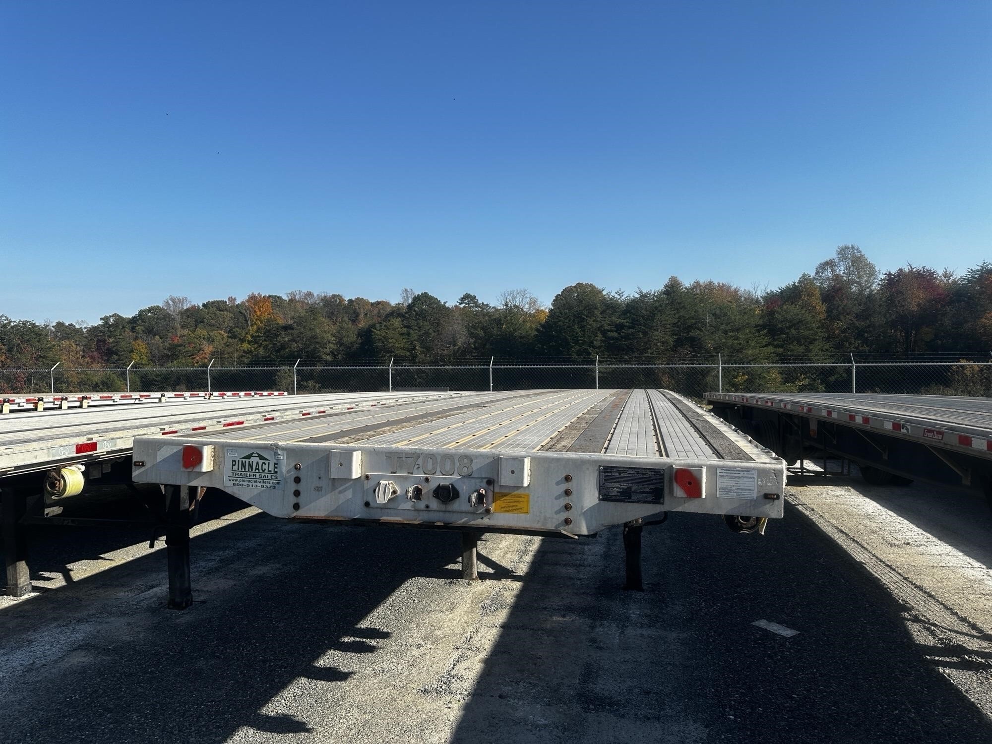 2017 TRANSCRAFT 48' X 102" X COMBO FLATBED in Rustburg, VA
