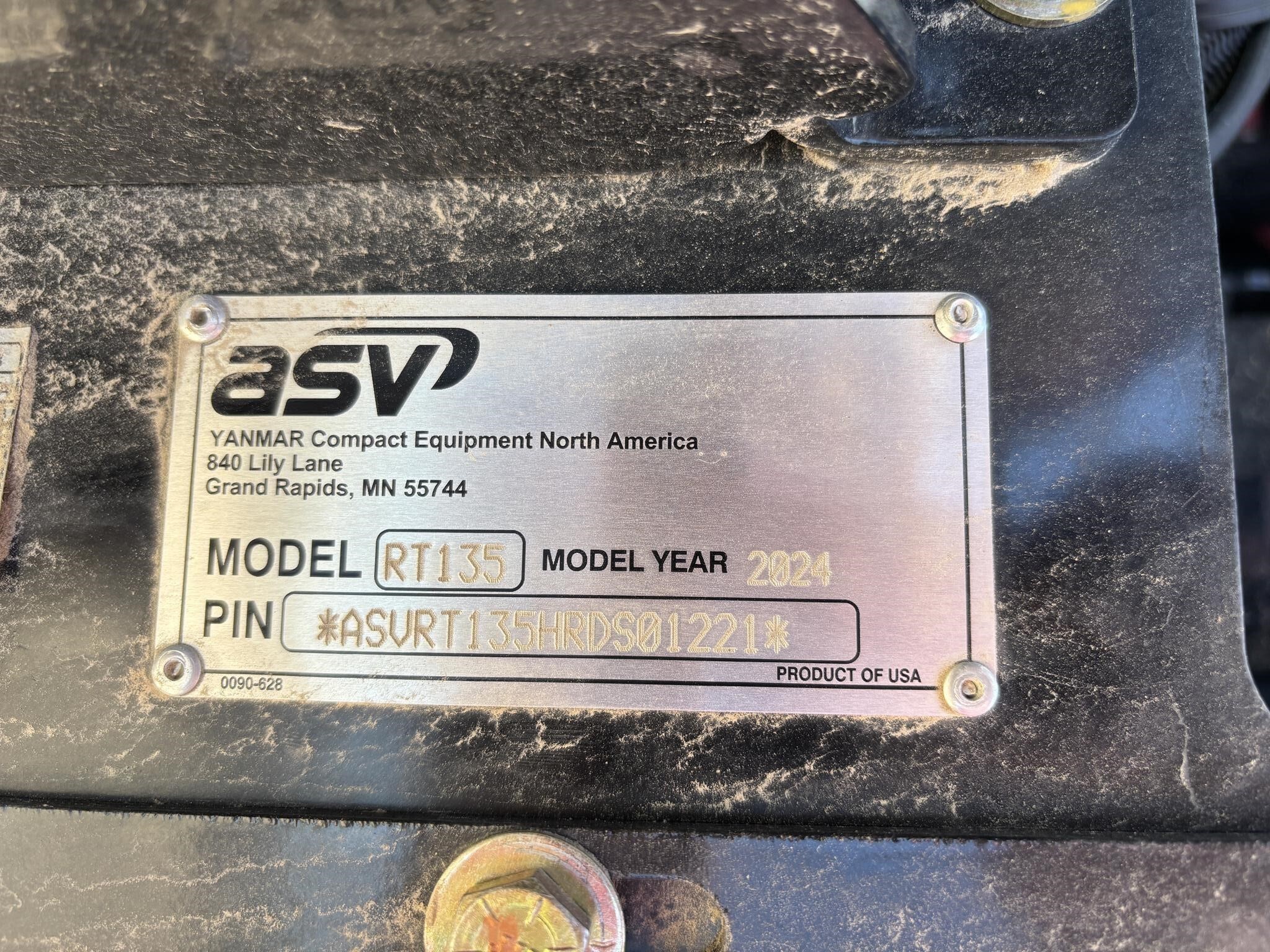 2024 ASV POSI-TRACK RT135 in Butler, WI