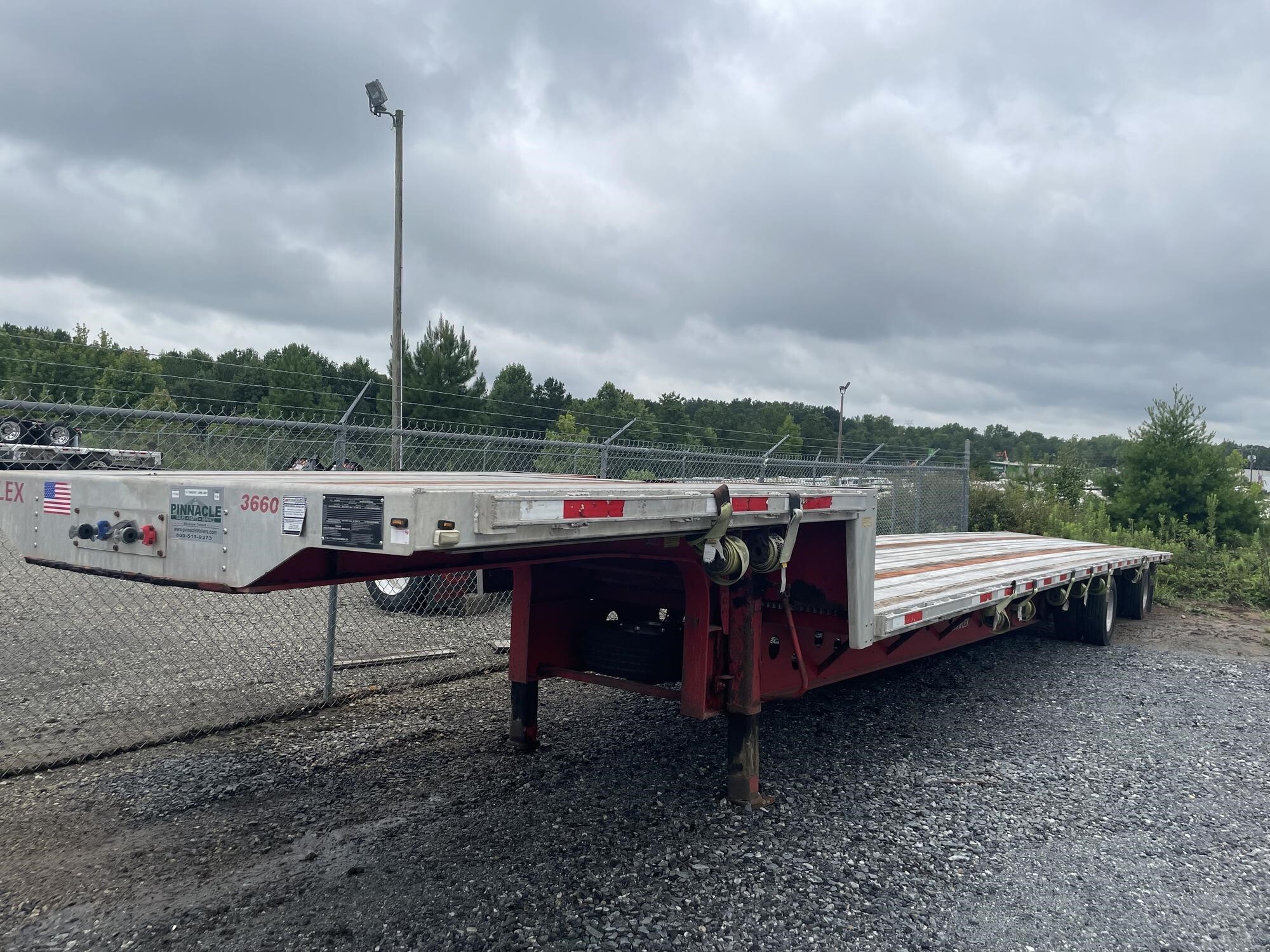 2014 TRANSCRAFT 53' X 102" X COMBO DROP DECK FLATBED in Spartanburg, SC
