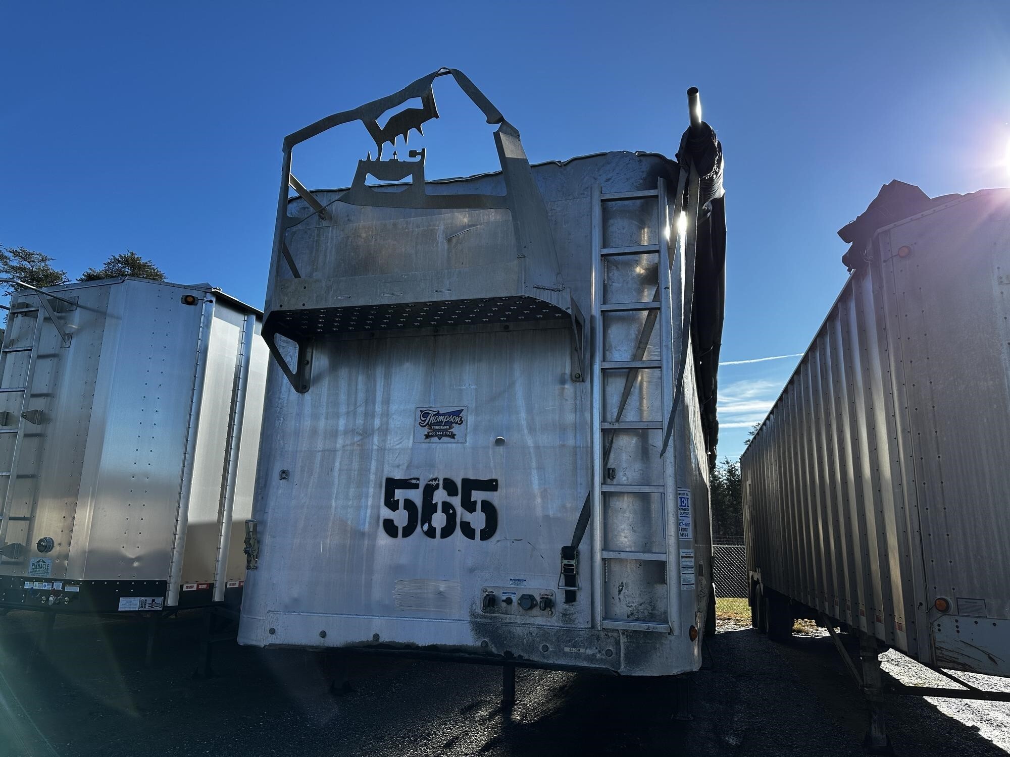 2017 MAC TRAILER MFG 53' X 102" X 100" TIPPER TRASH in Rustburg, VA