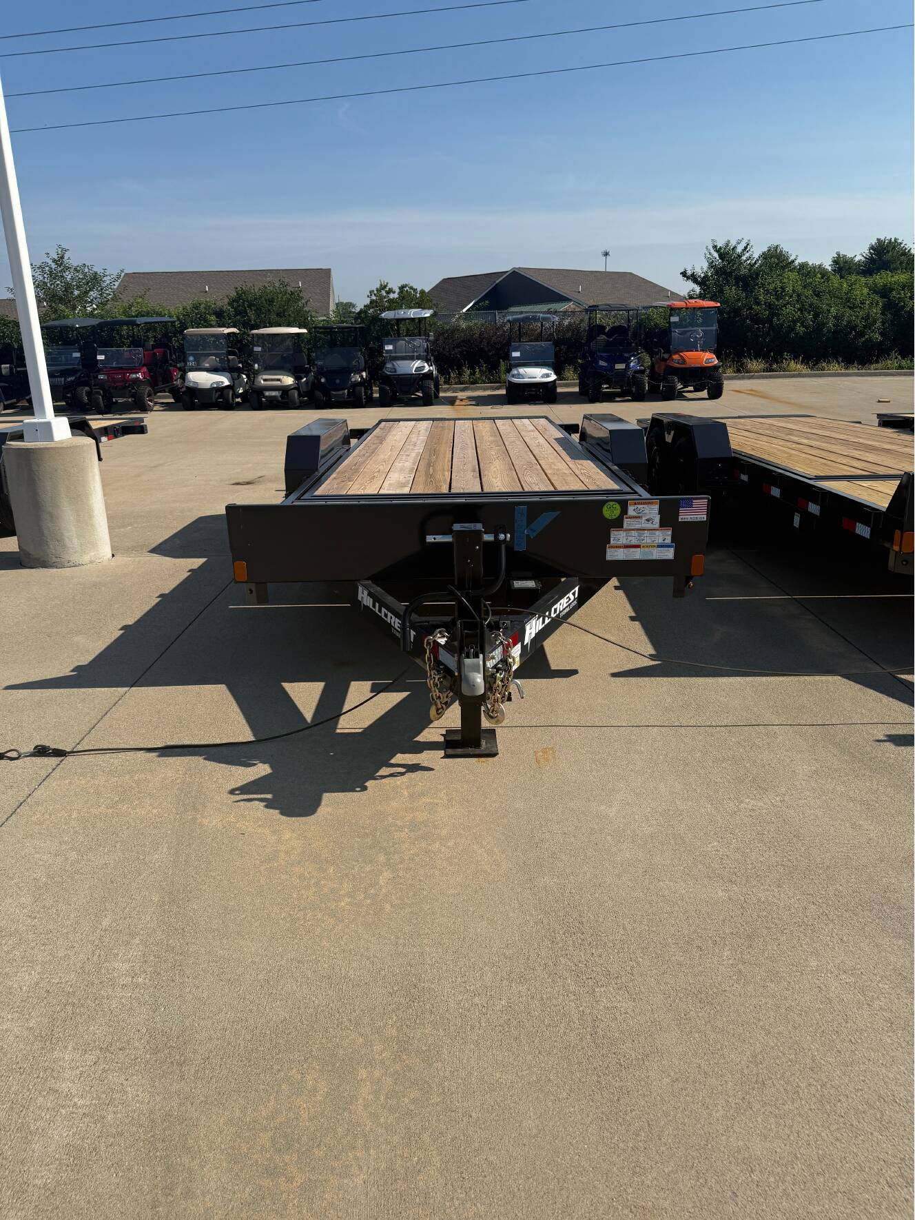 A photo of this 2026 Hillcrest Trailers 14166SPT